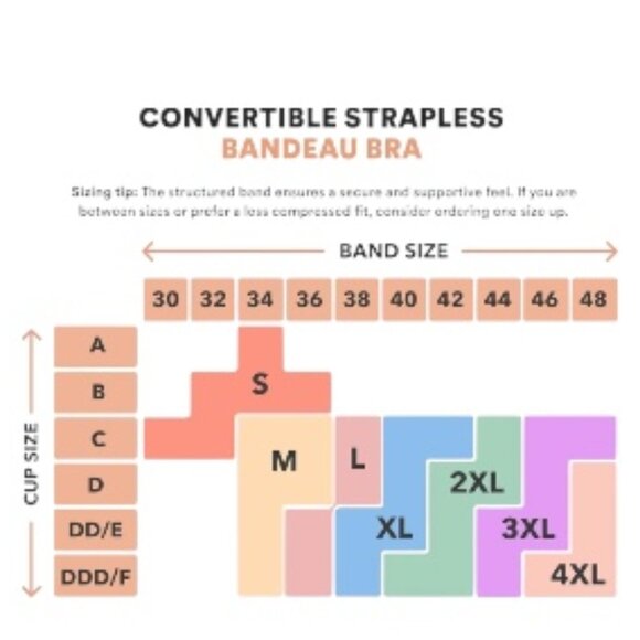Truekind Convertible Strapless Bandeau Bra - Picture 8 of 8